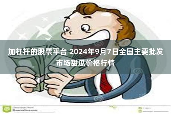 加杠杆的股票平台 2024年9月7日全国主要批发市场甜瓜价格行情