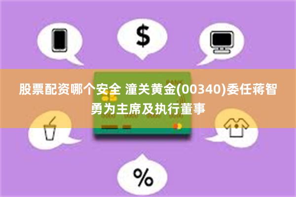 股票配资哪个安全 潼关黄金(00340)委任蒋智勇为主席及执行董事