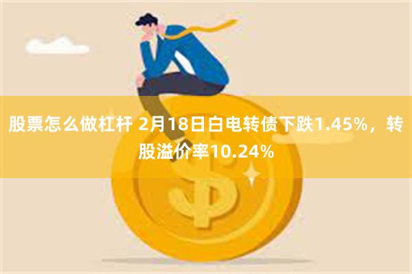 股票怎么做杠杆 2月18日白电转债下跌1.45%，转股溢价率10.24%